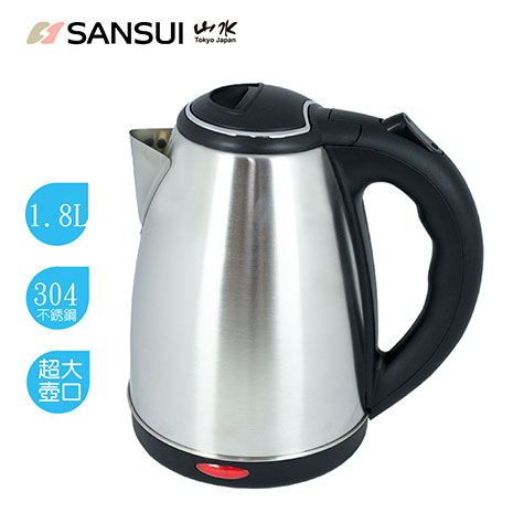 SANSUI山水 1.8L大容量304不銹鋼快煮壺SWB-20