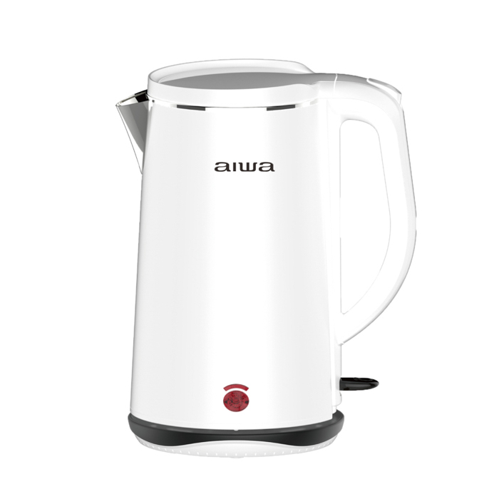 AIWA 愛華 1.8L雙層防燙電茶壺 DKS110518 白 (福利品) AIWA 愛華 1.8L雙層防燙電茶壺 DKS110518 白 (福利品)