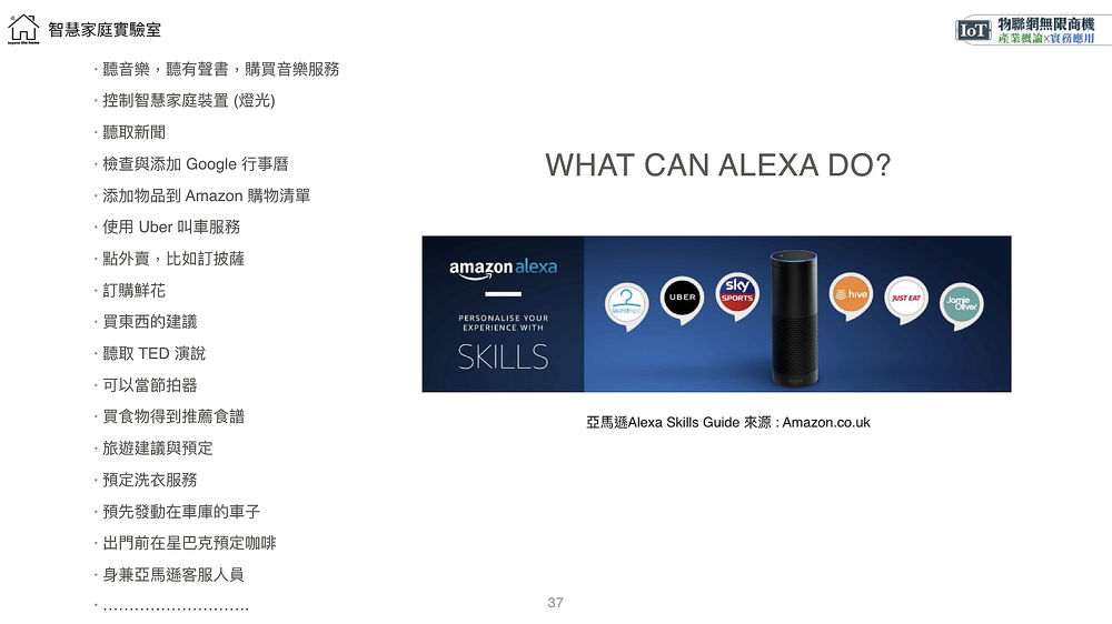 亞馬遜 Alexa 可以做什麼？
