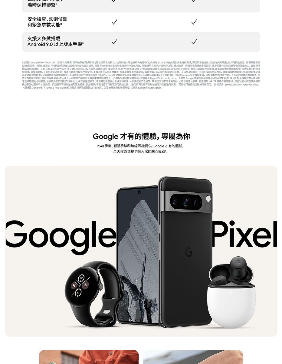 Google Pixel Watch 2 LTE版-耳機．穿戴．手機配件-myfone購物