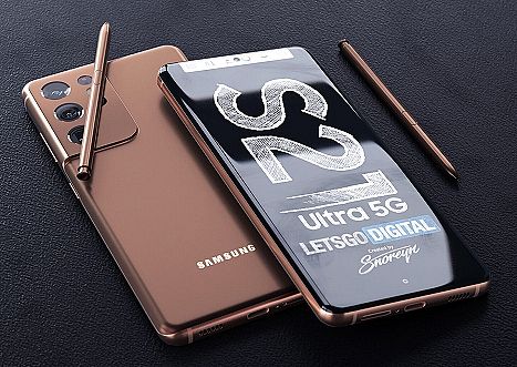 Samsung Galaxy S21 Ultra 三星首款支援 S Pen 的S系列旗艦級5G手機