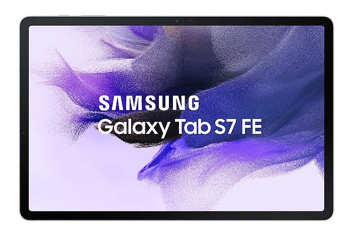 Galaxy Tab S7 FE Wi-Fi 版星動銀正面