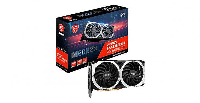 MECH系列以RX 6600 XT MECH 2X回歸，定價較GAMING X實惠。（圖／MSI提供）