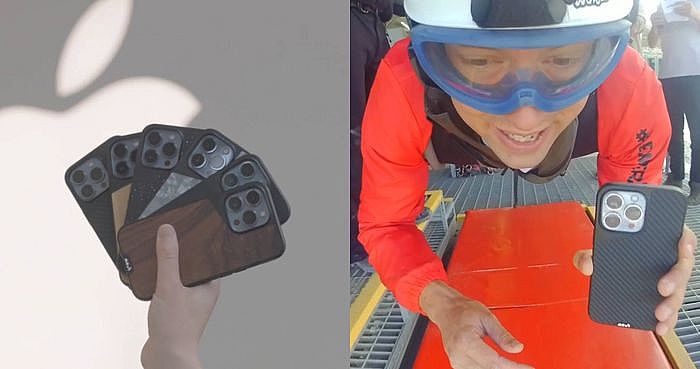 保護殼廠商創辦人親自帶著iPhone 13來測試高空摔落保護力。（圖／翻攝自YouTube）