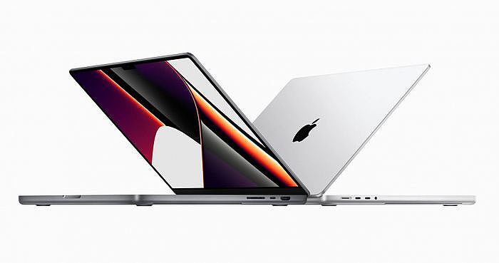 MacBook Pro的 Liquid Retina XDR顯示器與 iPad Pro上使用的mini-LED技術相同，蘋果稱這是全世界最好的筆電顯示器。（圖／Apple）