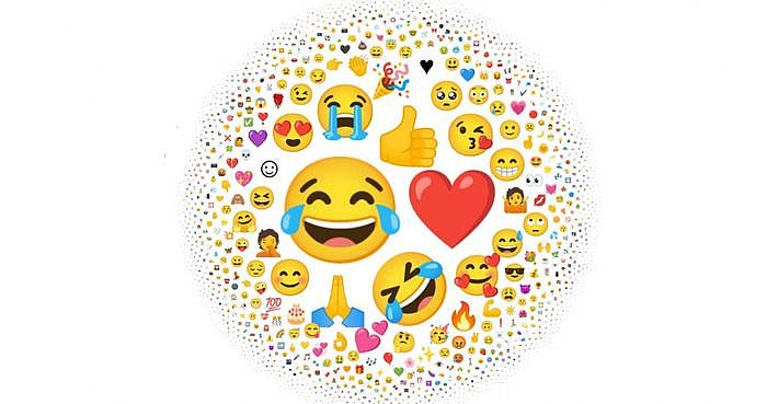 哭笑不得與愛心是目前全球使用者最常使用的表情貼。（圖／翻攝自萬國碼聯盟）