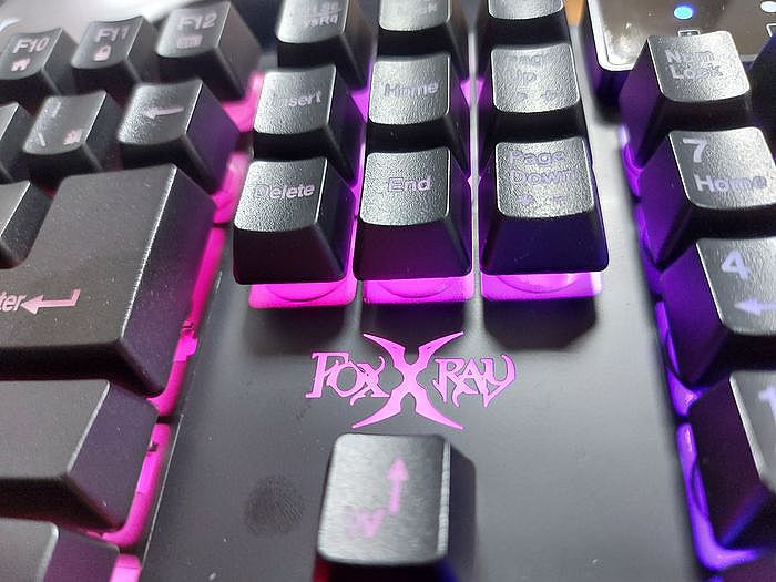 Foxxray 電競鍵盤 FXR-BKL-35 19按鍵不衝突設計