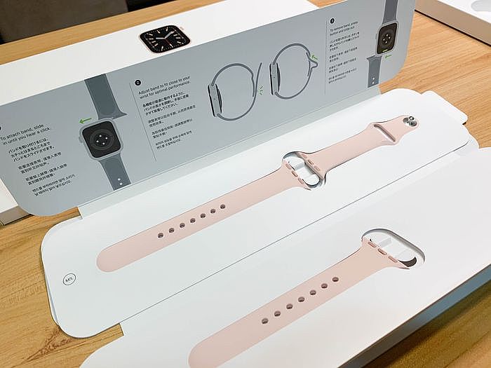 Apple給了兩種不同長度的錶帶