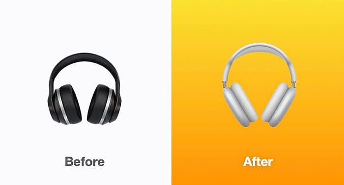 耳機符號改成 Apple 最新產品 AirPods Max