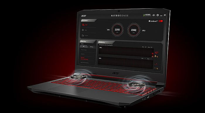 Acer Nitro AN515電競筆電散熱設計