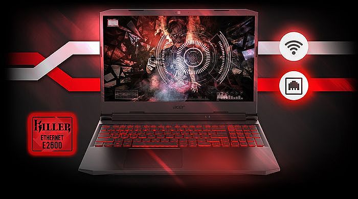 Acer Nitro AN515電競筆電網路速度