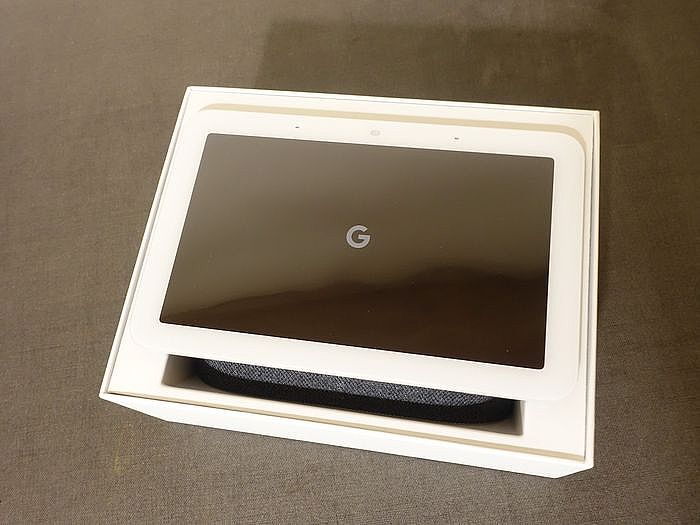 Google Nest Hub 2 盒裝內容物