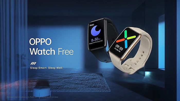 OPPO 在2022/ 2/11 也同步推出OPPO 新款智慧手錶「OPPO Watch Free」