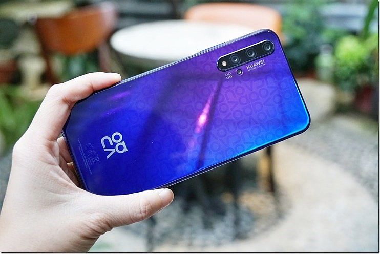 四鏡頭準旗艦！支援 Google 行動服務 HUAWEI nova 5T 繽紛新機動手玩