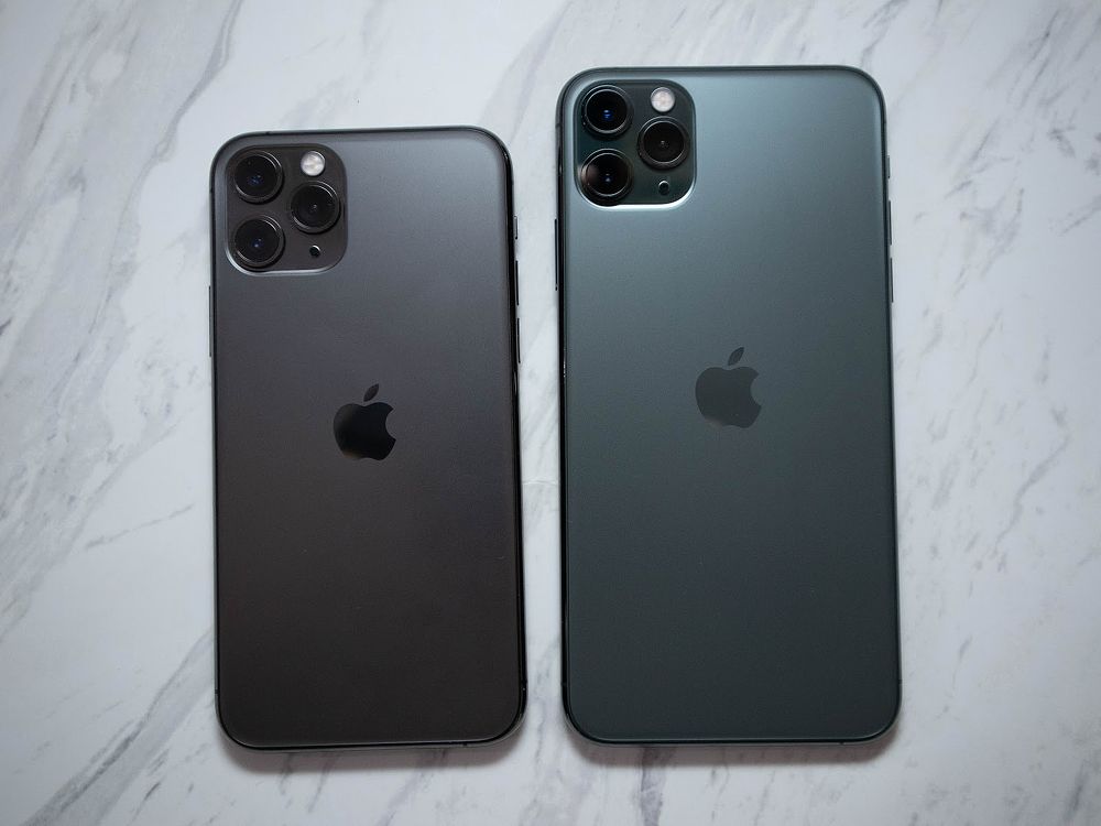 iPhone 11 Pro 系列的新色夜幕綠