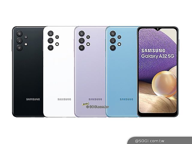 價格萬元有找的5G手機 SAMSUNG A32 5G豆豆機2月上市