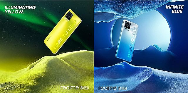 realme 8系列3/24印度發表 Pro版有1億畫素鏡頭