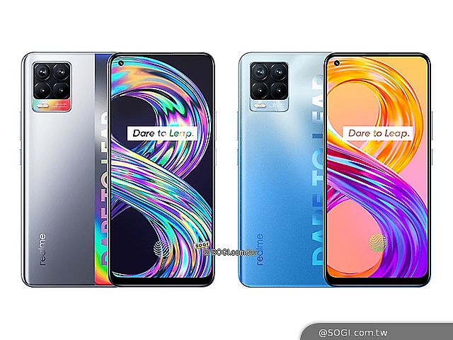 realme 8系列4G手機發表 8 Pro擁有1.08億畫素相機