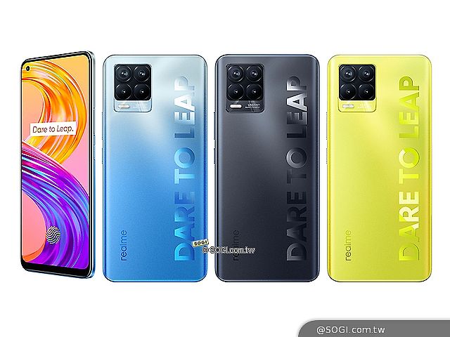 realme 8系列4G手機發表 8 Pro擁有1.08億畫素相機