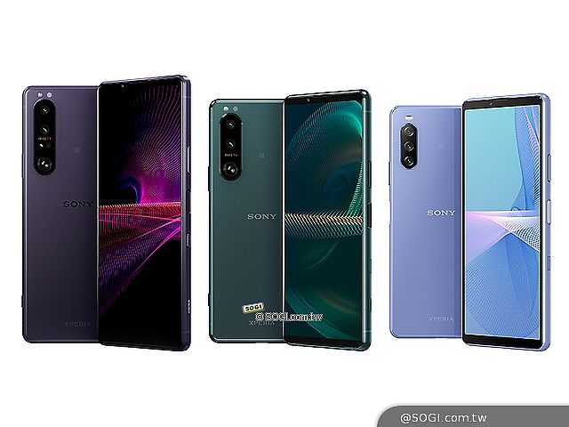 台灣上市版本有這些！Sony上架Xperia 1 III、5 III與10 III手機