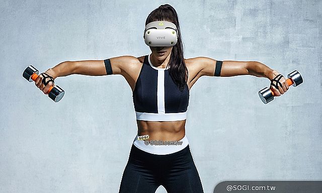 取材運動鞋！HTC VIVE Air概念性VR頭戴裝置亮相