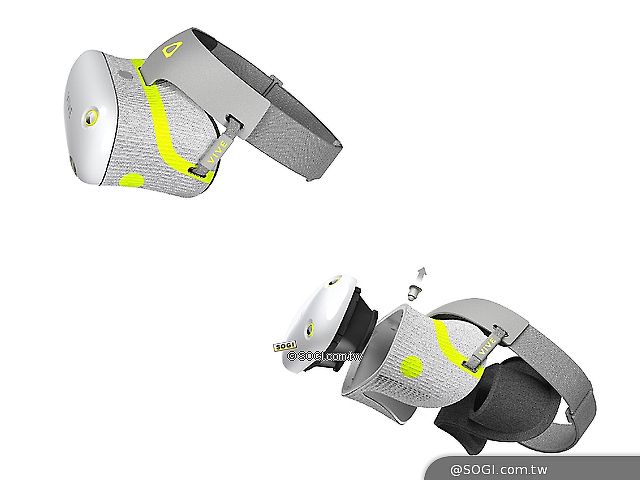 取材運動鞋！HTC VIVE Air概念性VR頭戴裝置亮相