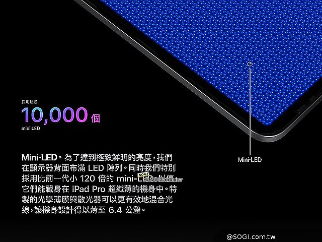 平板也用上M1處理器 iPad Pro 2021台灣開放預購
