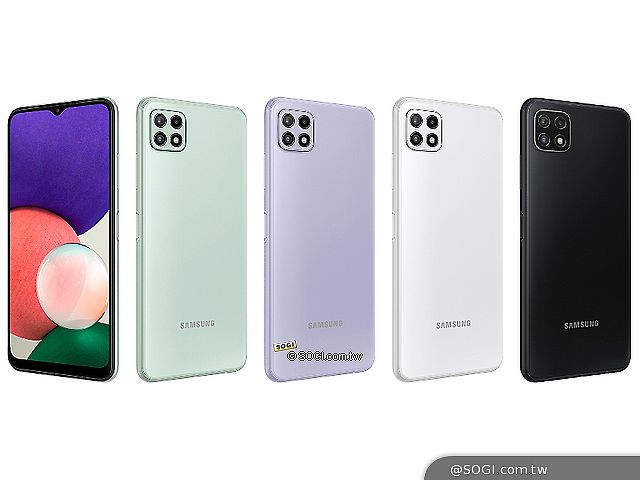 五千大電量手機 SAMSUNG A22 5G與4G雙版本發表