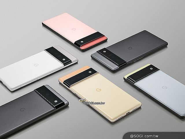 Google Pixel 6與6 Pro外型公布 採用自研AI晶片Tensor