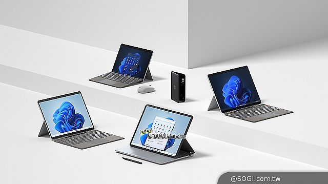 微軟Surface Duo 2雙螢幕手機發表 Pro 8與Go 3平板亮相