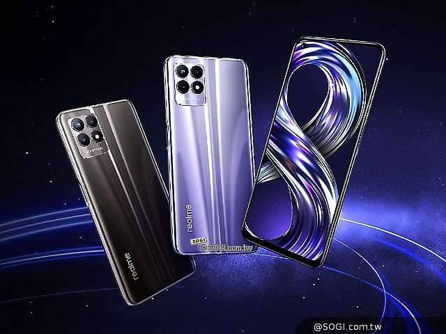 realme發表首款平板電腦 realme 8s 5G與8i手機同步推出