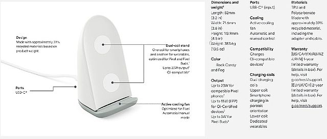 Google Pixel 6重點規格再曝光 新款無線充電器傳一同推出