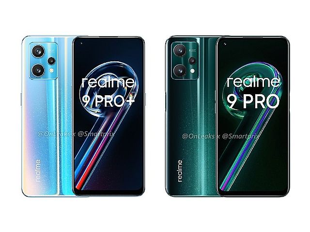 realme 9 Pro與9 Pro+外型設計疑曝光 2月可能發表