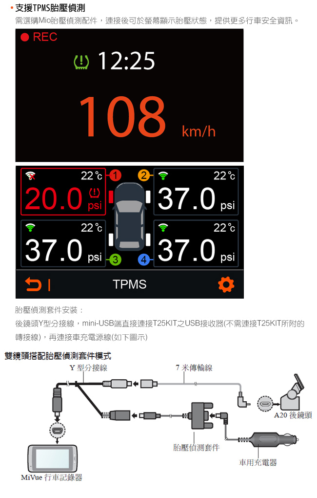 Mio MiVue 688DS 精裝版 大光圈雙鏡頭GPS行車記錄器