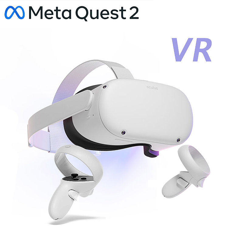 Meta Quest】Oculus Quest 2 VR 頭戴式裝置(128G)-數位．相機