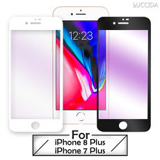 LUCCIDA Apple iPhone7 / 8 Plus 抗紫光3D滿版玻璃貼