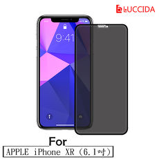 LUCCIDA Apple iPhone XR 3D冷雕防窺片【滿版】