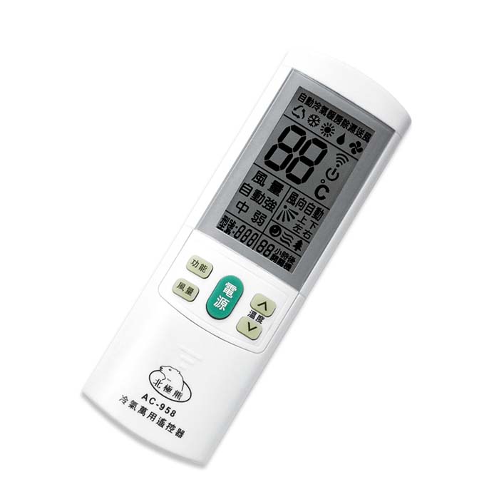 N Dr.AV聖岡科技 AC-958 萬用冷氣搖控器(旗鍵型)