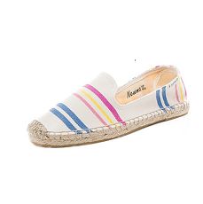 新品上市優惠中~Newma’s Espadrilles 麻底帆布鞋 草編鞋 彩色條紋吸菸款【APP】w8
