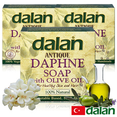 【土耳其dalan】月桂橄欖油傳統手工皂150g (12%+72%) 3入