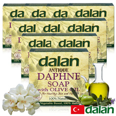 【土耳其dalan】月桂橄欖油傳統手工皂150g (12%+72%) 10入