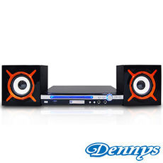 【Dennys】DVD/USB/FM組合音響DVD-K9B