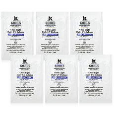 KIEHLS契爾氏 集高效發光素顏霜SPF50 PA++++3ml(體驗包) x6入
