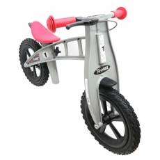 【FirstBike】德國設計 寓教於樂-兒童滑步車/學步車(越野銀)