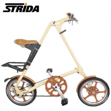 STRiDA 速立達 16吋LT折疊單車(碟剎) 奶油色