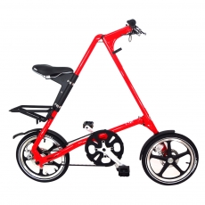STRiDA 速立達 16吋LT折疊單車(碟剎) 法拉利紅