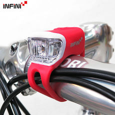 【INFINI】ORCA I-204W 白光LED鯨魚燈3模式警示前燈/台灣製-紅