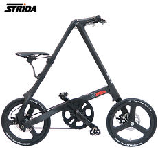 STRiDA 速立達 C1 碳纖維Carbon手工折疊碟煞單車-消光黑