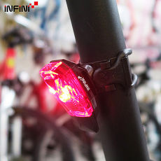 【INFINI】MINI LAVA I-261R 紅光LED警示燈4模式後燈/尾燈-台灣製