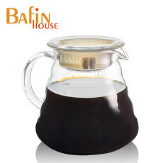 【Bafin House】雲朵耐熱玻璃咖啡壺650ml